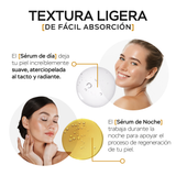KIT SERUMS FACIALES DÍA Y NOCHE CON CÉLULAS MADRE